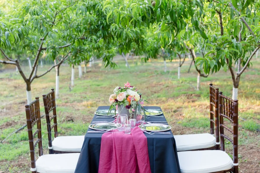 Velours Designs Orchard Picinic Flower Workshop