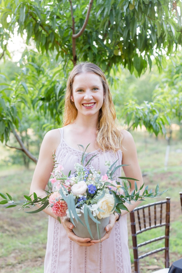 Velours Designs Orchard Picinic Flower Workshop