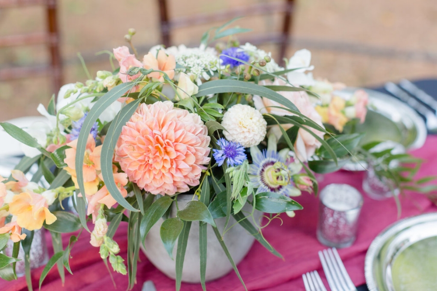 Velours Designs Orchard Picinic Flower Workshop