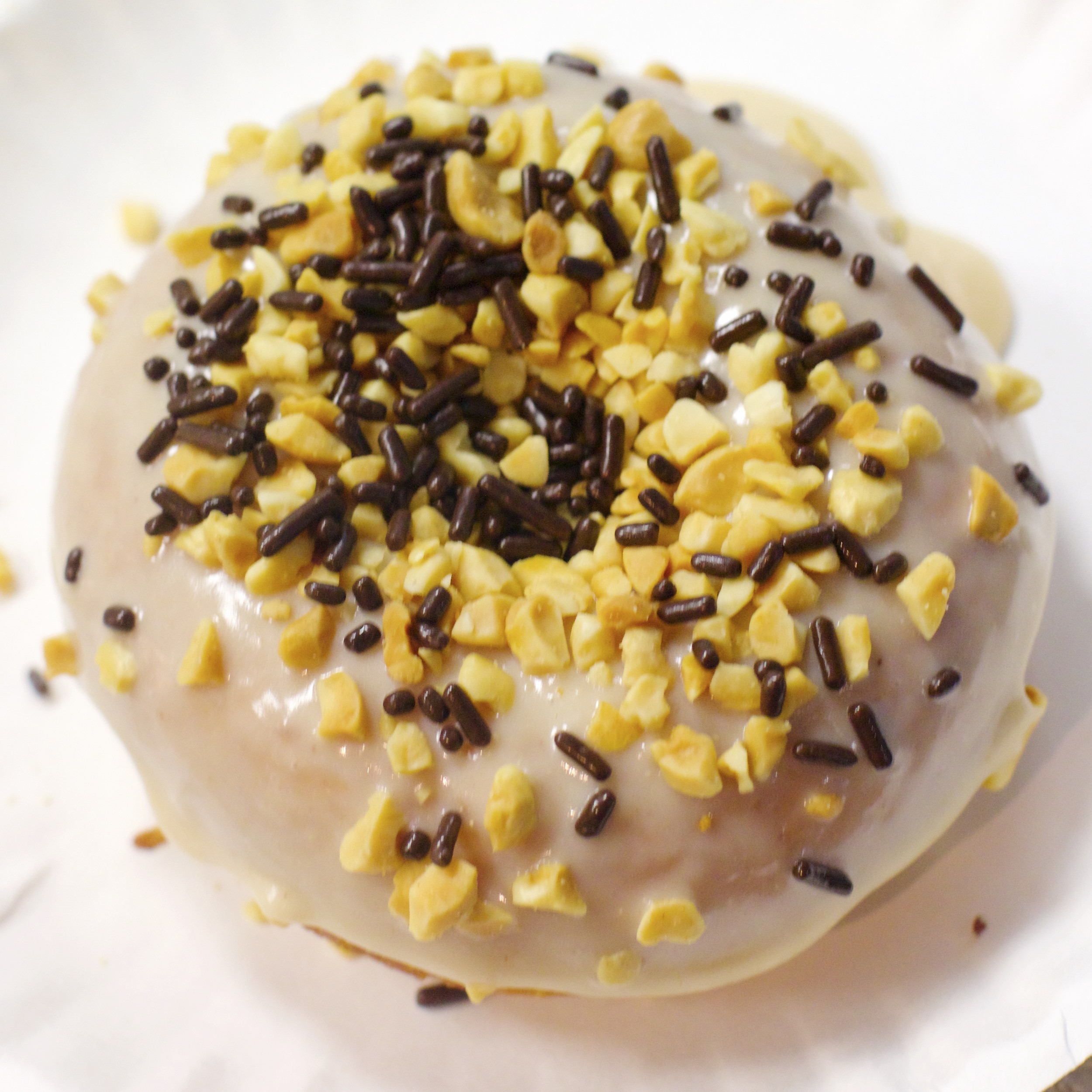 Peanut Butter and Chocolate from Duck Donuts in North Carolina