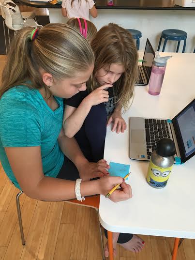 Peer to peer learning at Acton West!