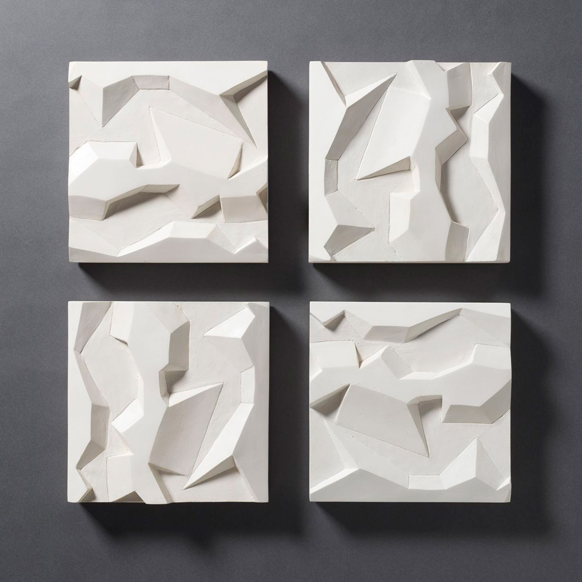  Untitled Wall Reliefs – 2014 – 22 x 22 – Cast Hydrocal -  inquire  
