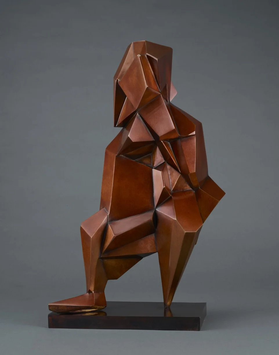 Peg Leg Wilson – 2012 – 28 x 17 x 12 – Cast Bronze - <a href="mailto:judbergeron@mac.com?subject=Inquire: Peg Leg Wilson – 2012 – 28 x 17 x 12 – Cast Bronze">Inquire</a>