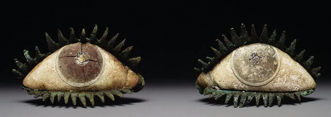 Pair of Eyes , Greek 5th Century BC, Bronze, the Met Museum, NY