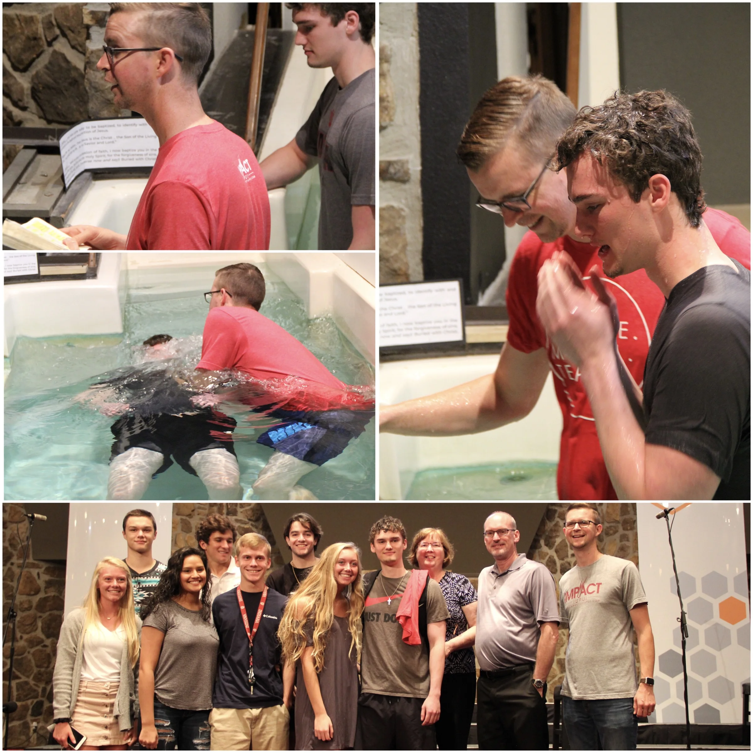 Joe Dougherty Baptism