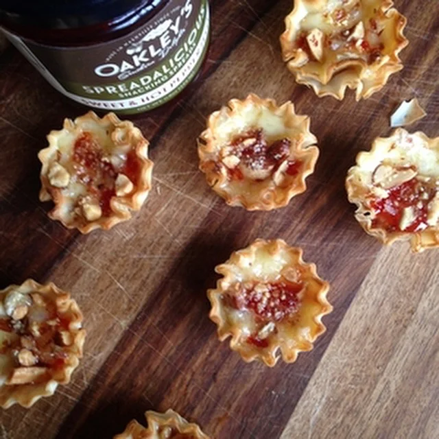 Brie Bite Delights  with Oakley’s Southern Delights Pepper Jelly