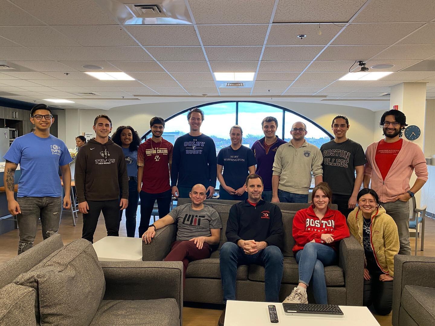 March Madness is almost upon us ⛹️&zwj;♀️ 🏀 ⛹️&zwj;♂️ Our Boston office showed their pride by wearing their college gear yesterday! Who&rsquo;s excited to start filling out their brackets??