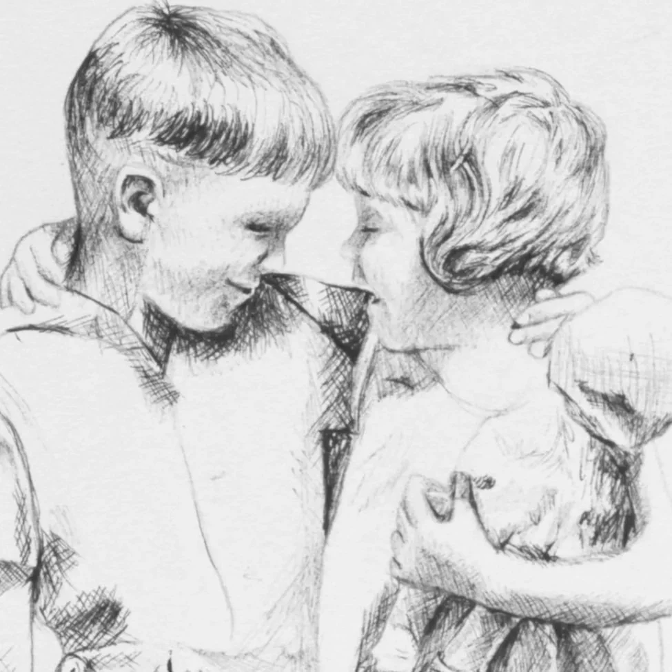 Charcoal Portrait Down Payment