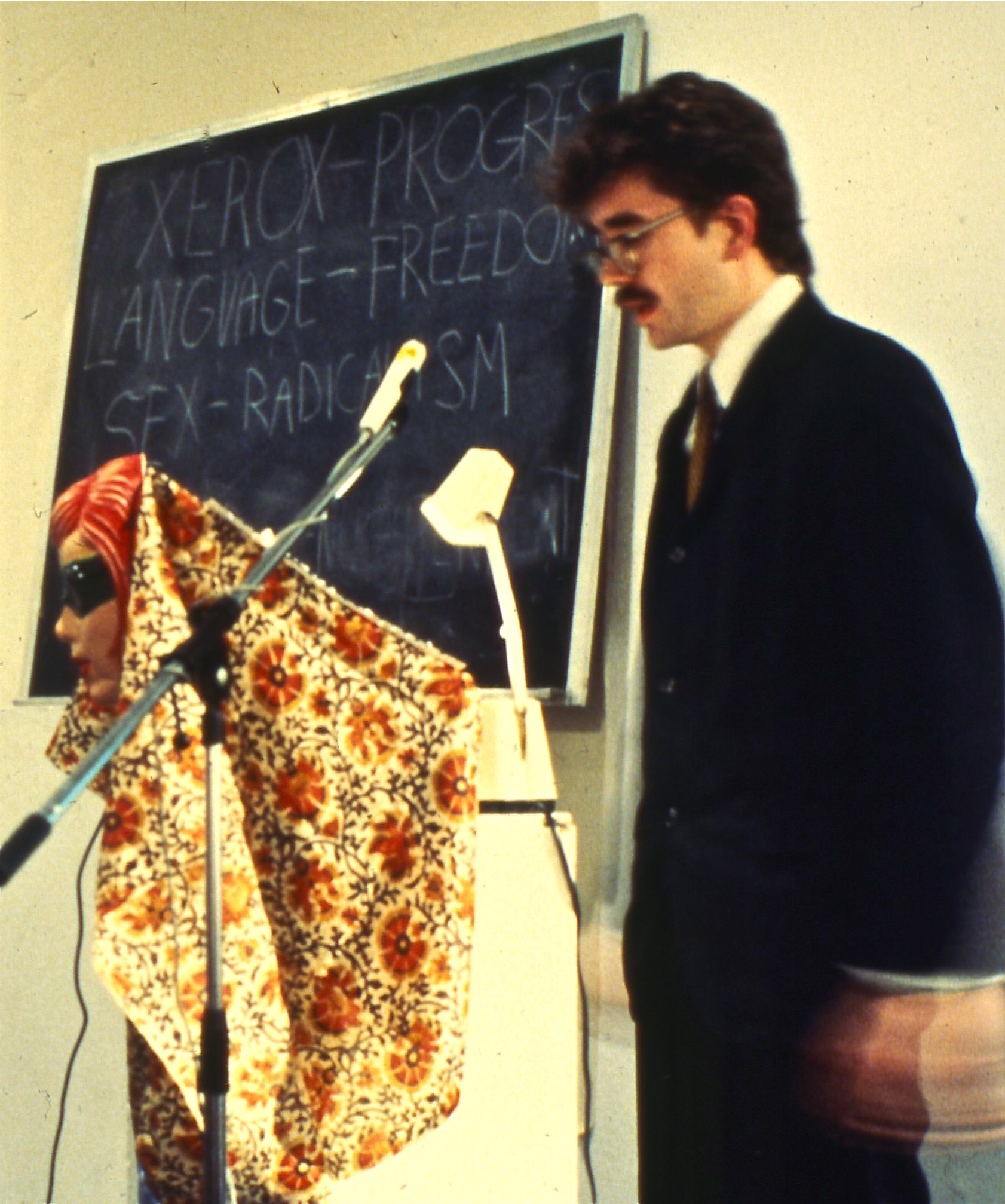 Kevin McMahon of The DeKalb Institute discusses the dialectics of food, sex, language & xerox in JG's work.