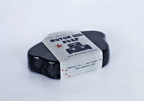 Motor Oil Soap