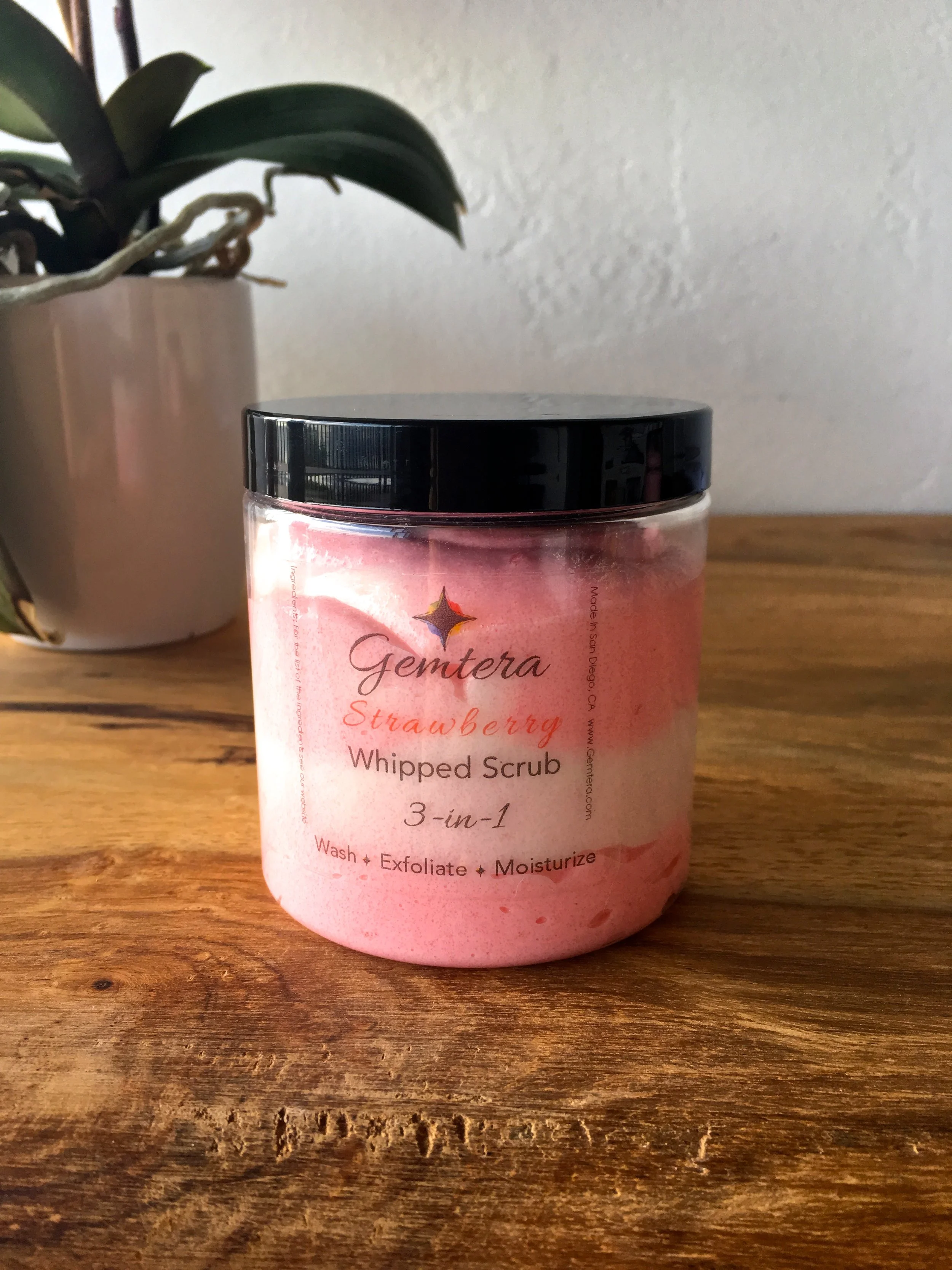Sweet Strawberry Whipped Scrub (8 oz. & 4 oz. jars)