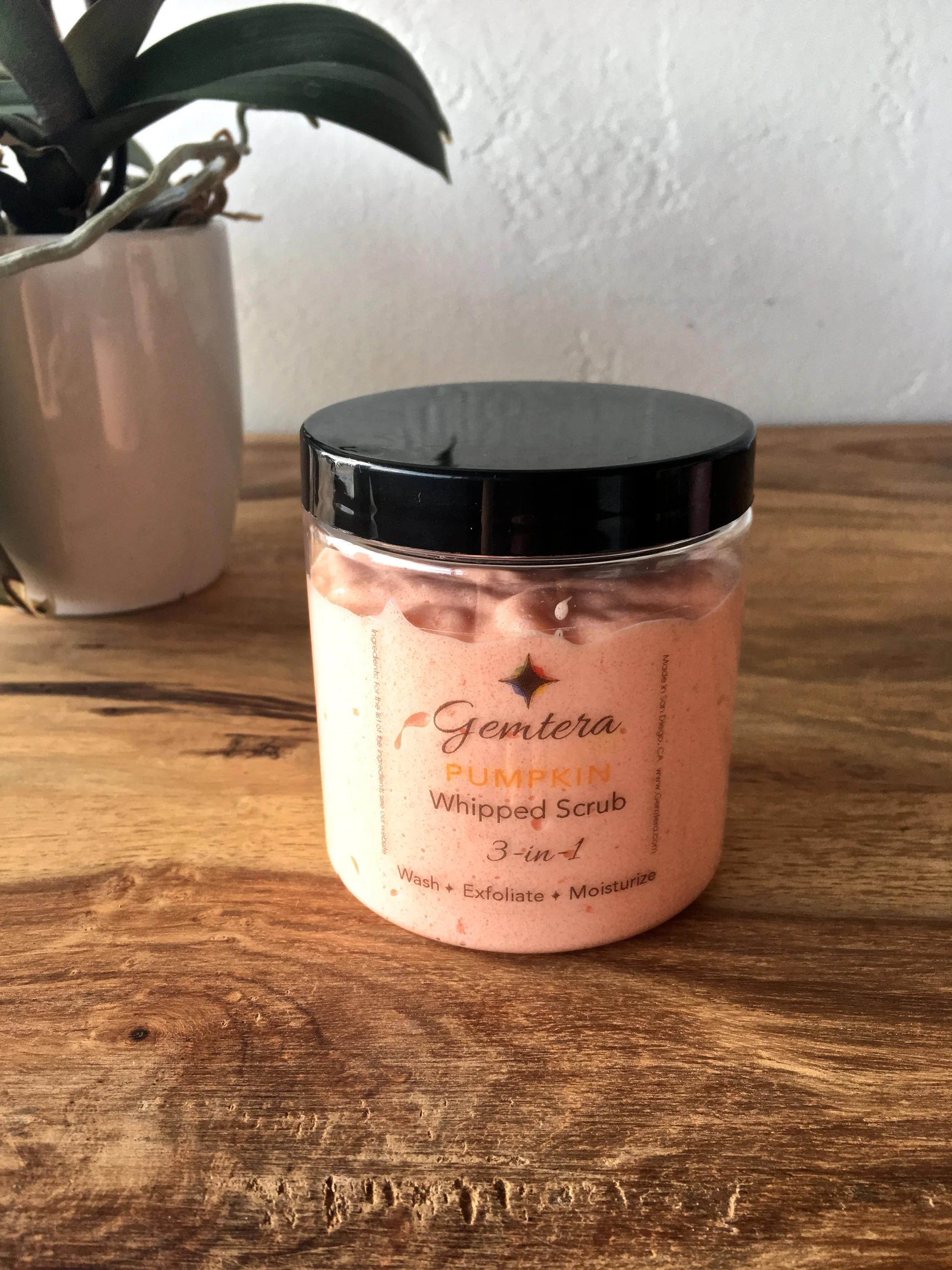 Pumpkin Crunch Whipped Scrub (8 oz. & 4 oz. jars)