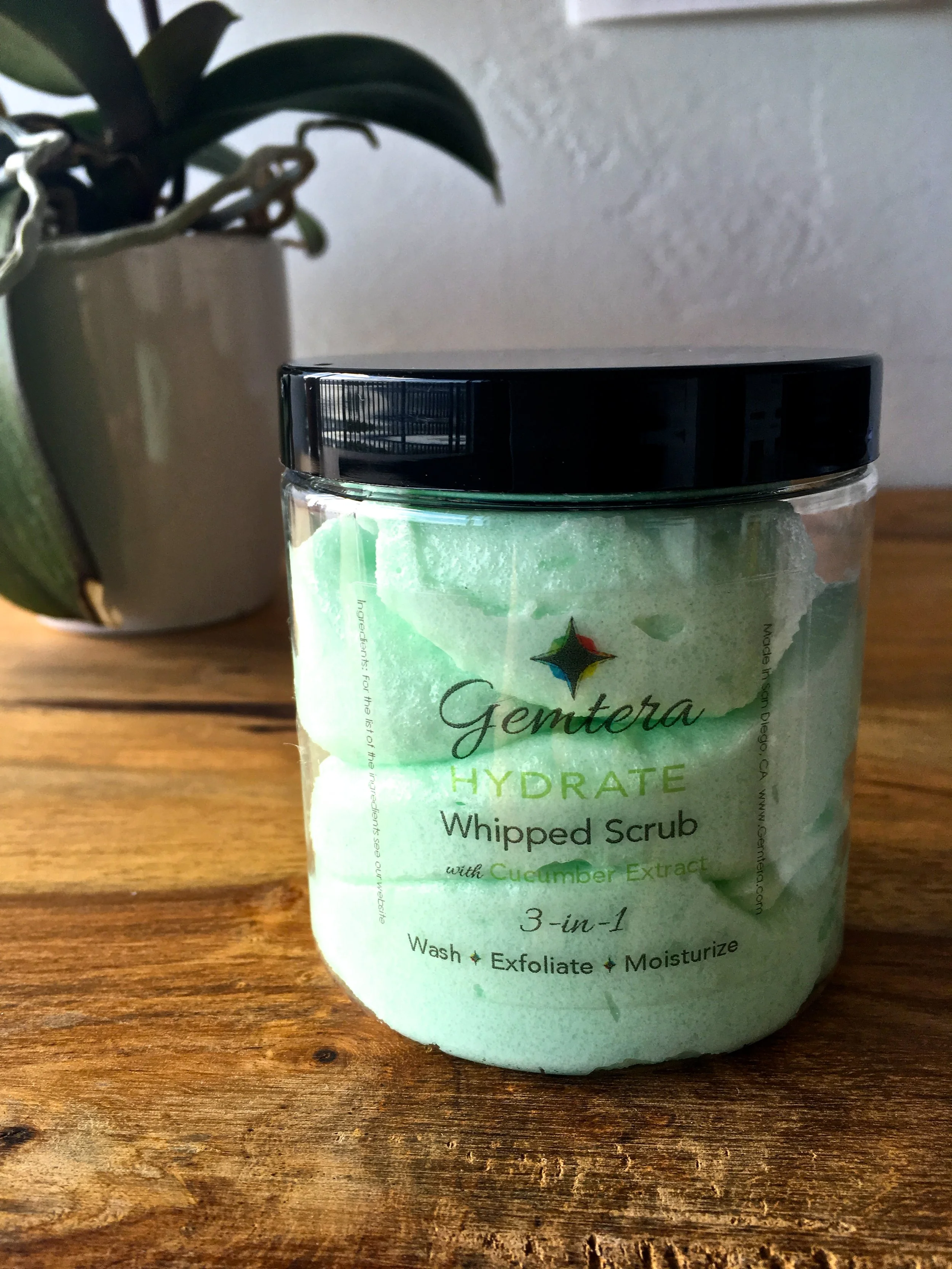 Cucumber Whipped Scrub (8 oz. & 4 oz. jars)
