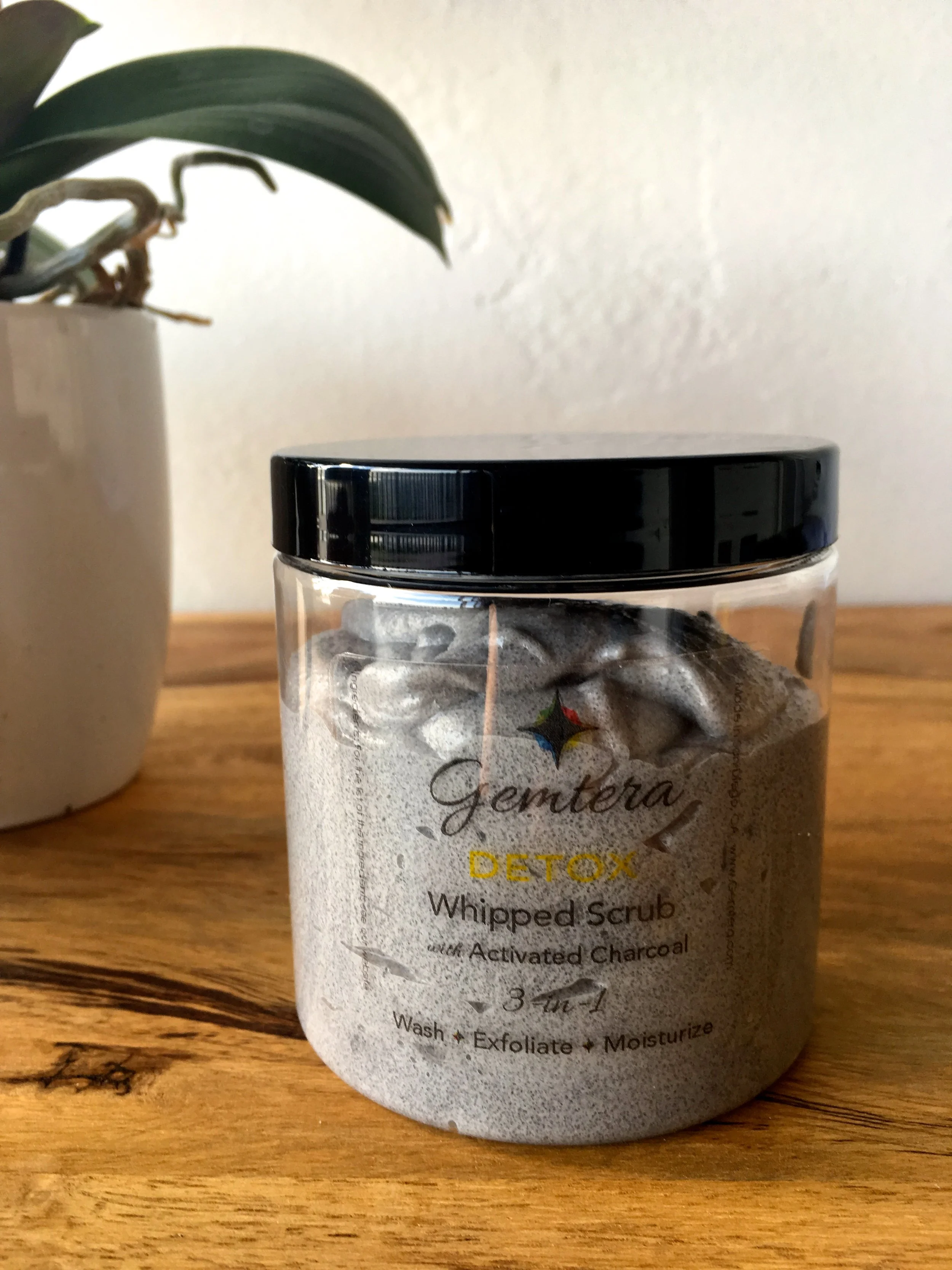 Detox Whipped Scrub (8 oz. & 4 oz. jars)