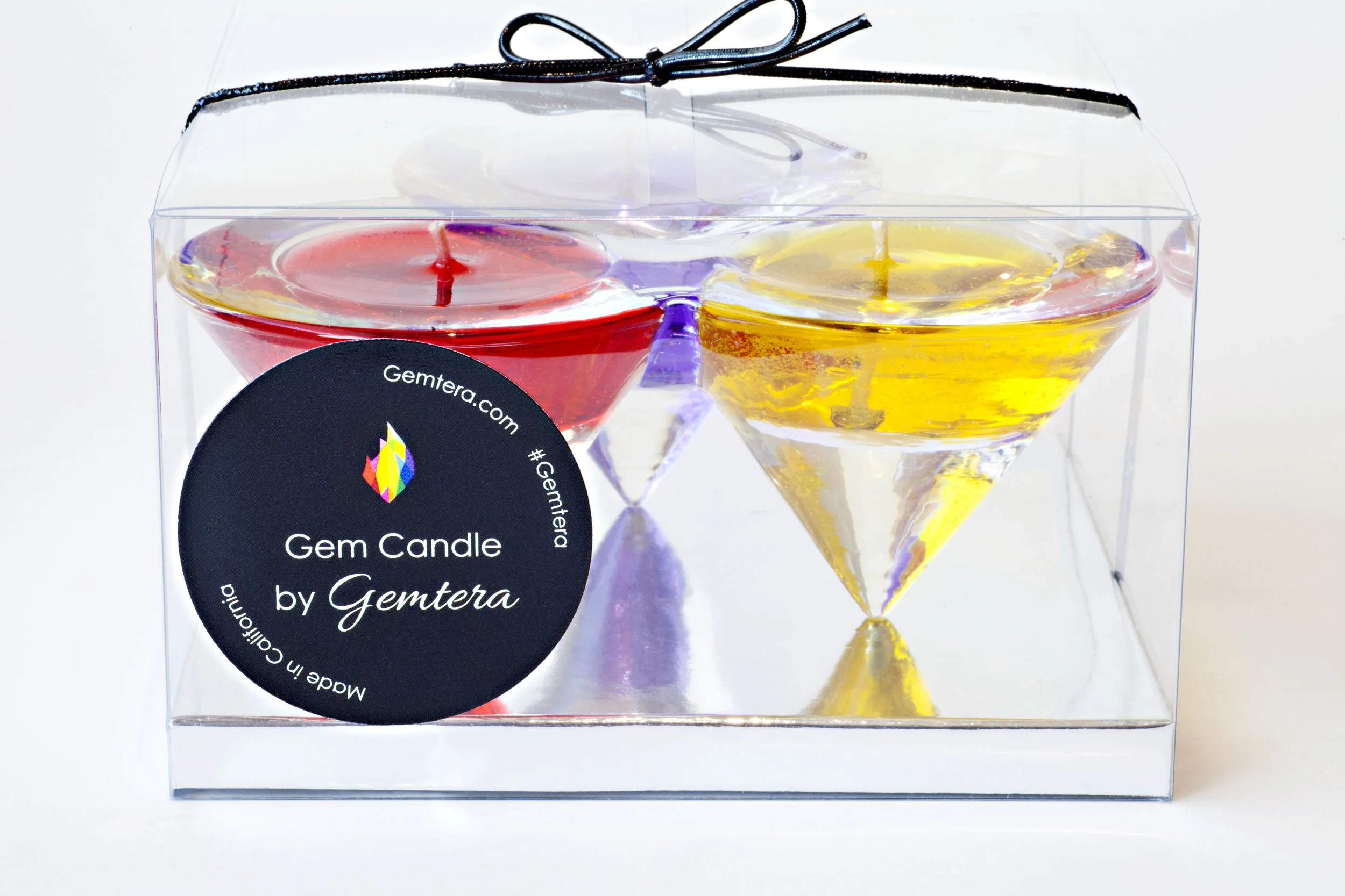 Gem Candles & Scents by Gemtera, Clear & Colorful™ Gemtera Gemmy