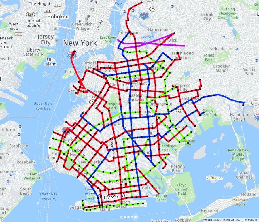 Brooklyn Bus Network Redesign Proposal
