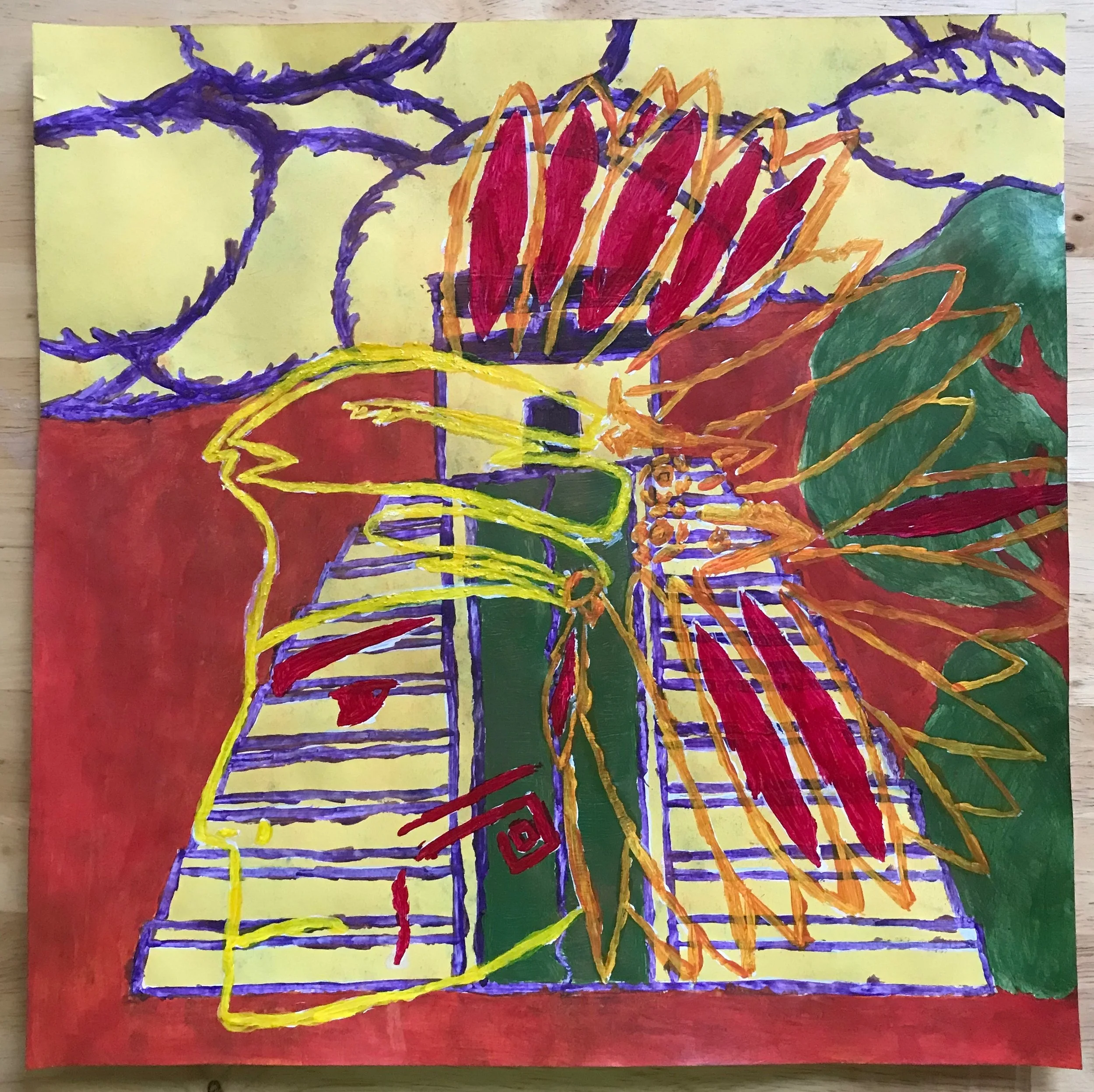 Boris Nzebo inspired art