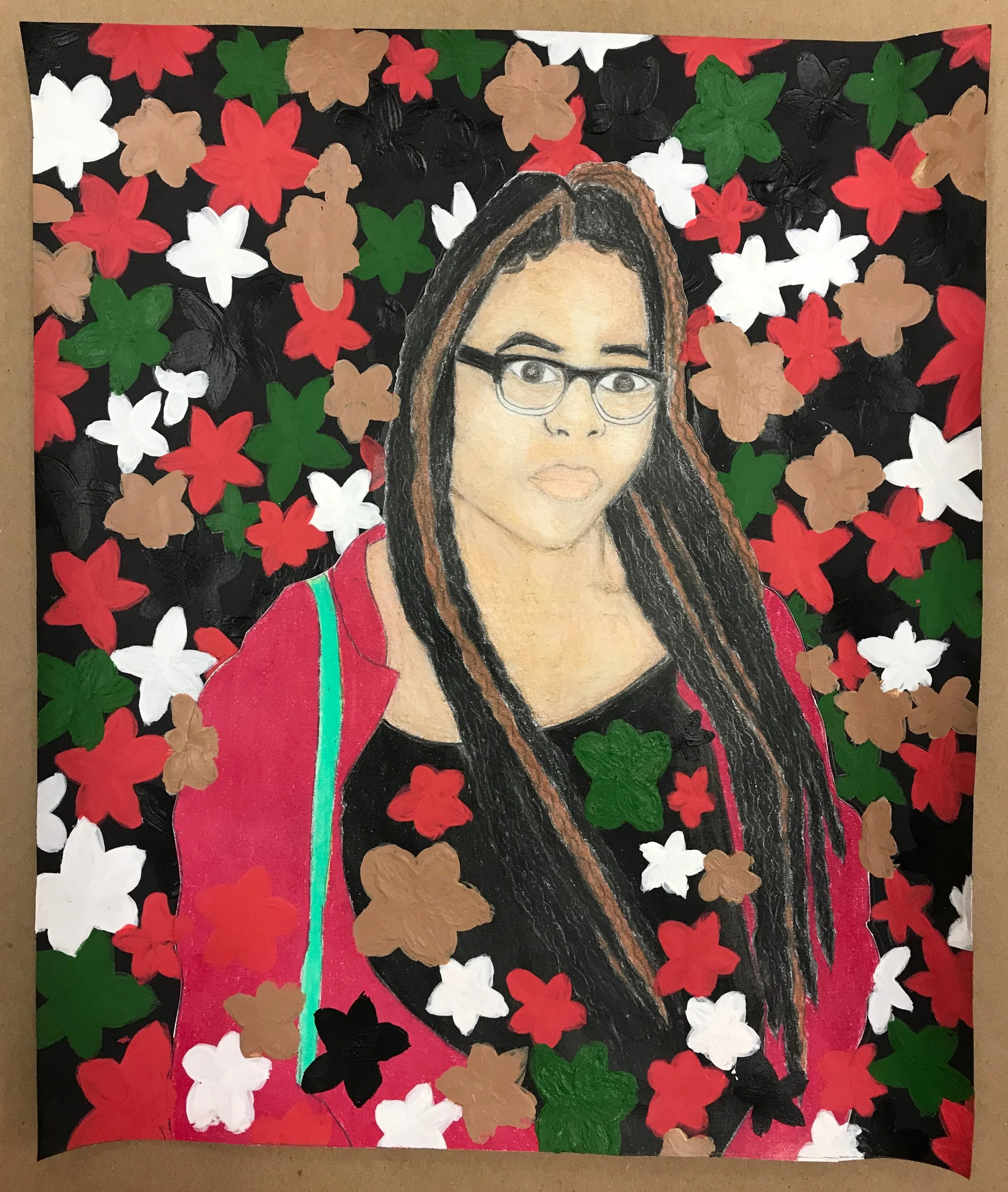 Kehinde Wiley inspired art