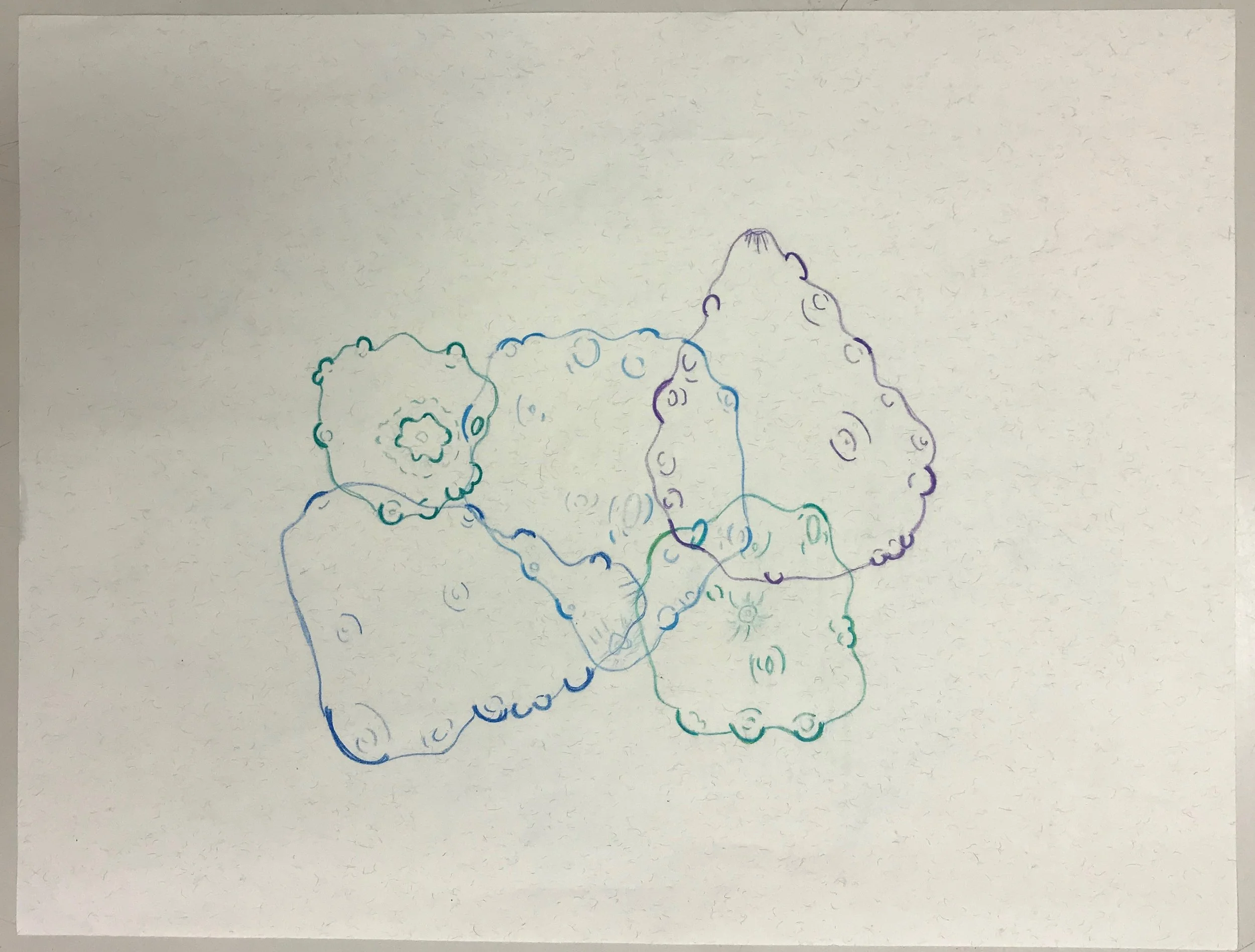 Overlapping contours