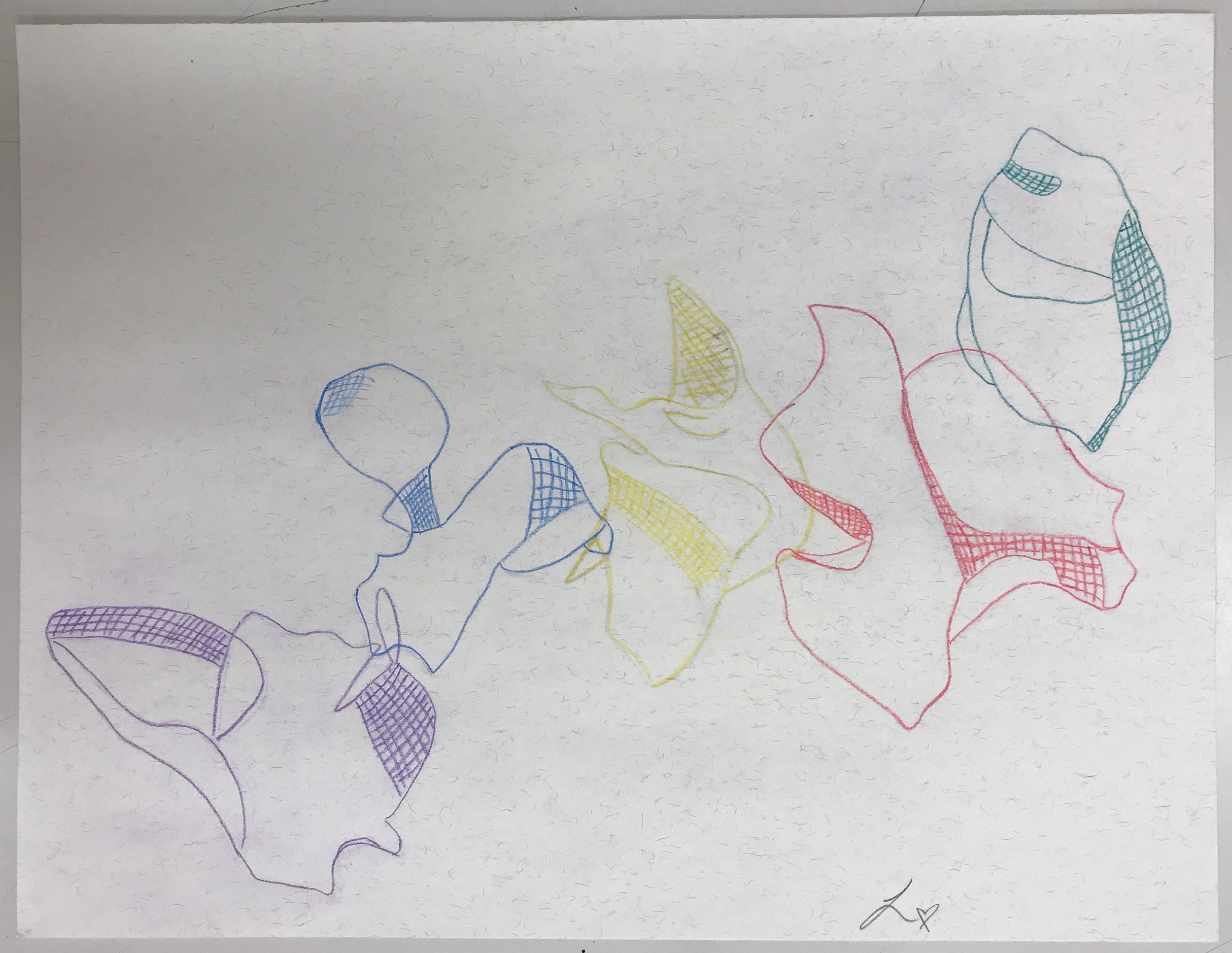 Overalapping contours