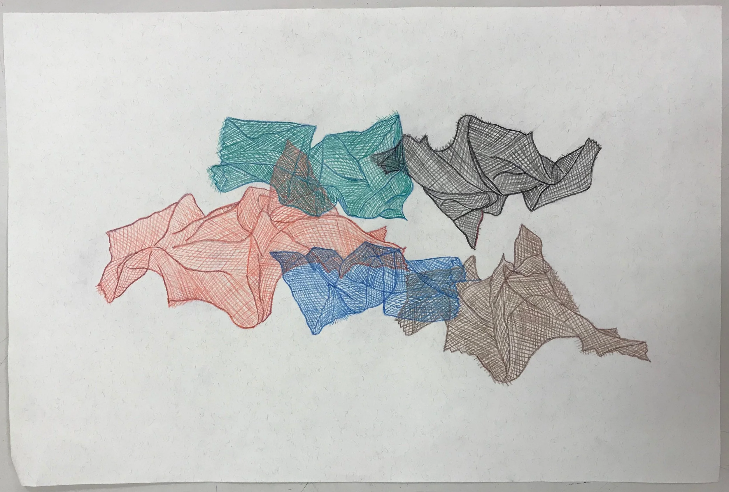 Overlapping contours