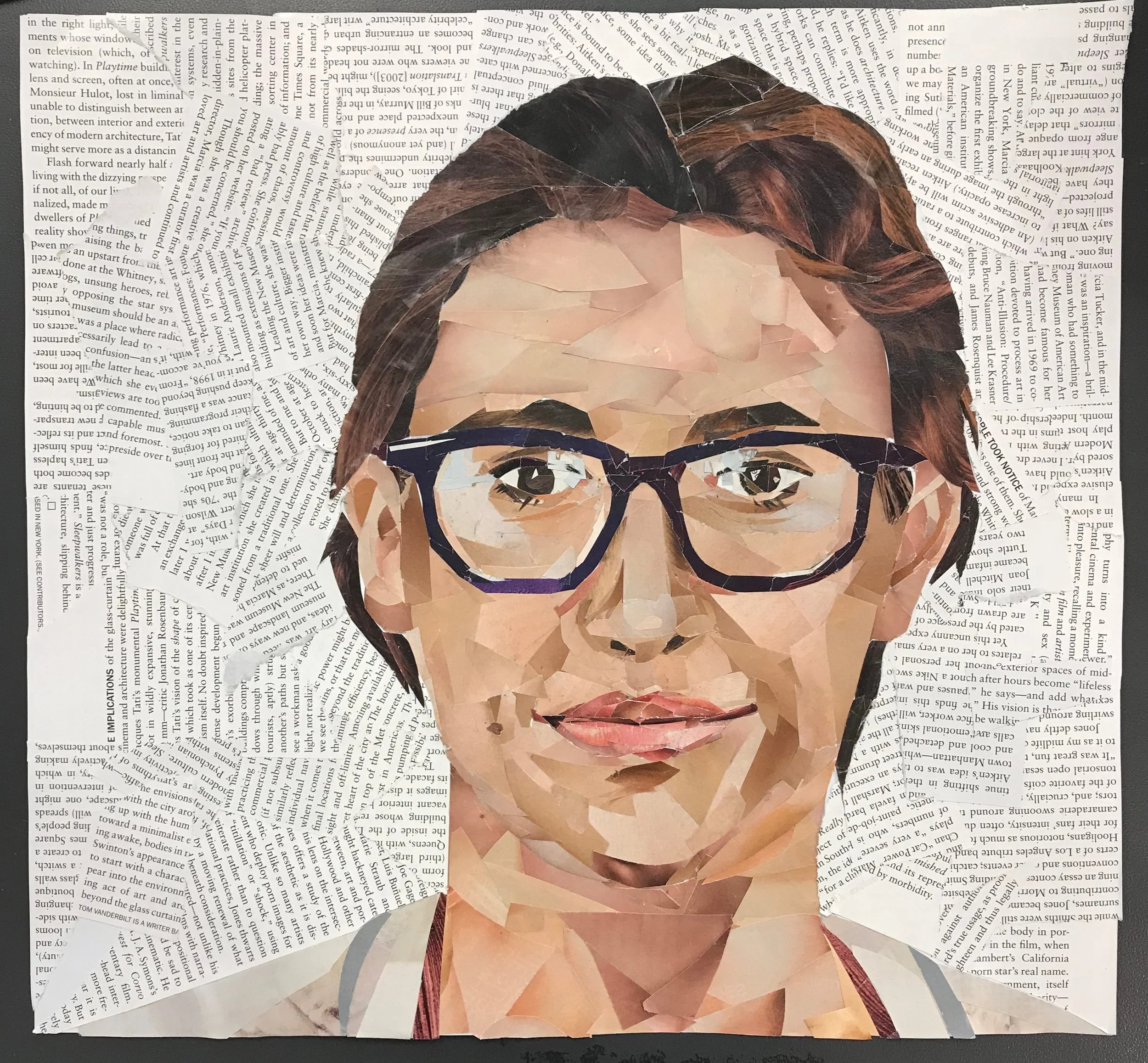 Example - Collage self-portrait