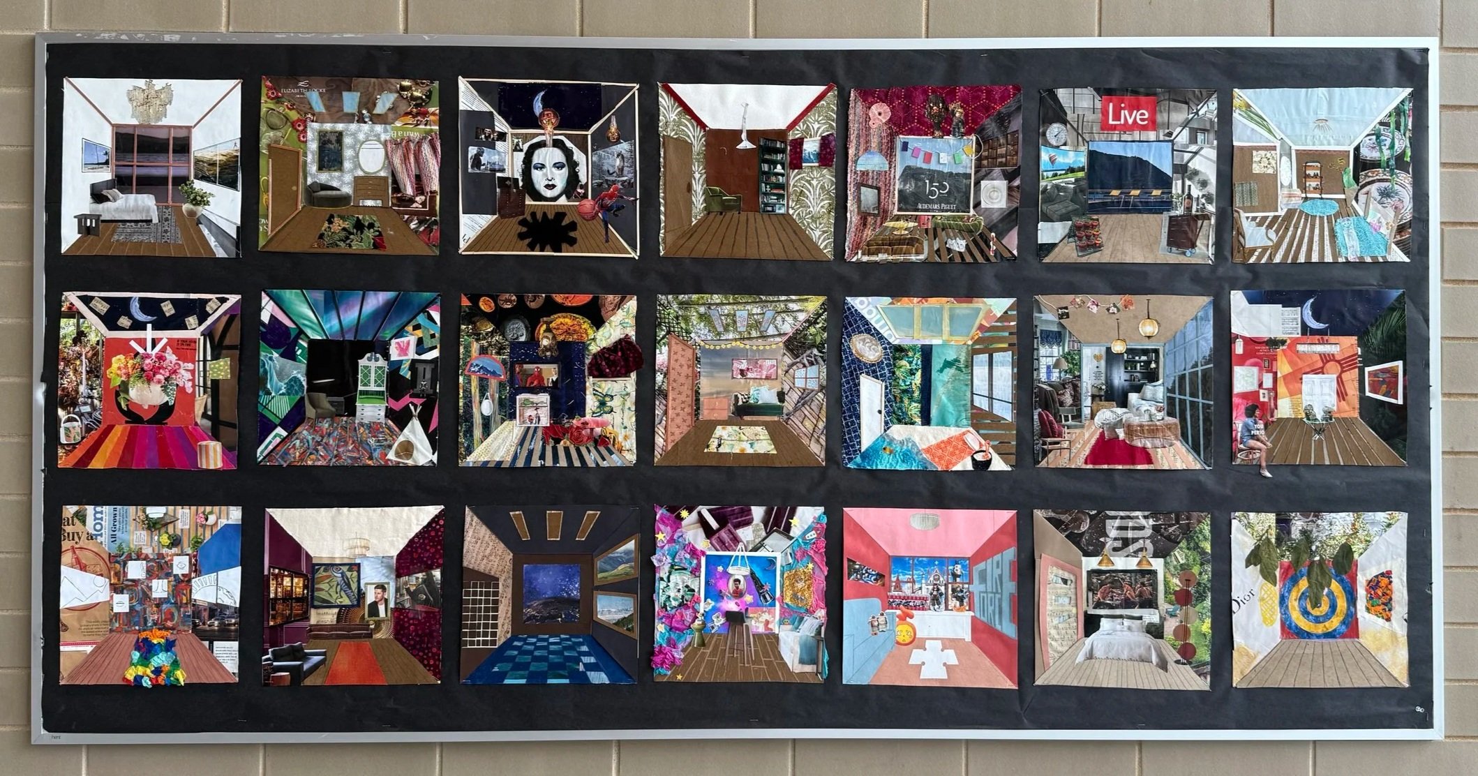 One Point Perspective Rooms