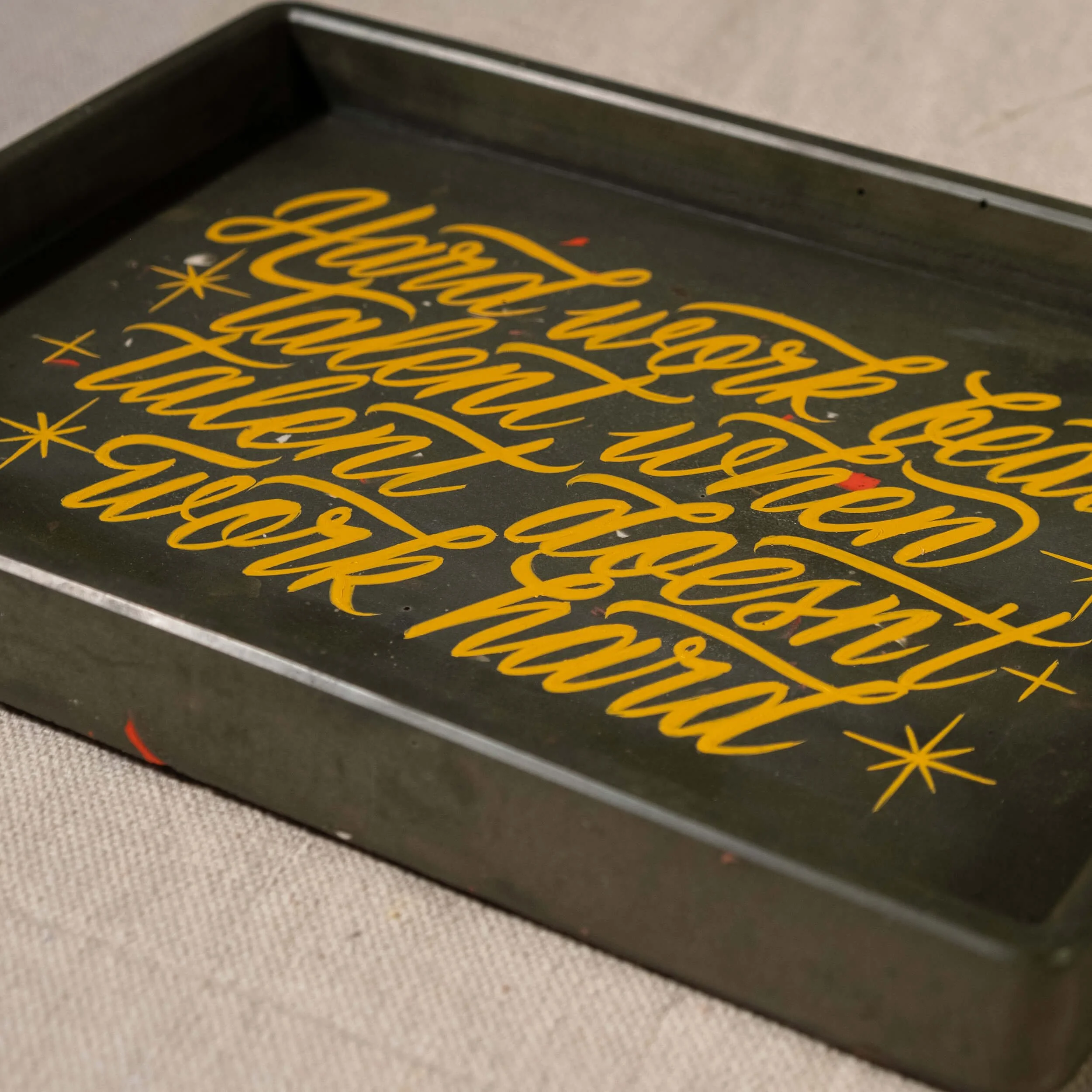 Tray Rec- Hard work - Olive w- Yellow-3.jpg