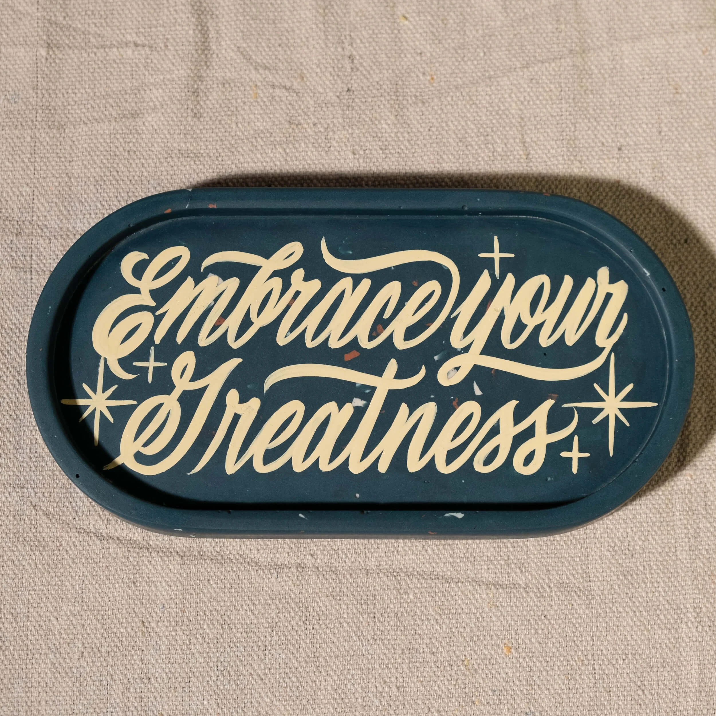 Tray Pill- Embrace your Greatness - Blue w- Ivory-3.jpg