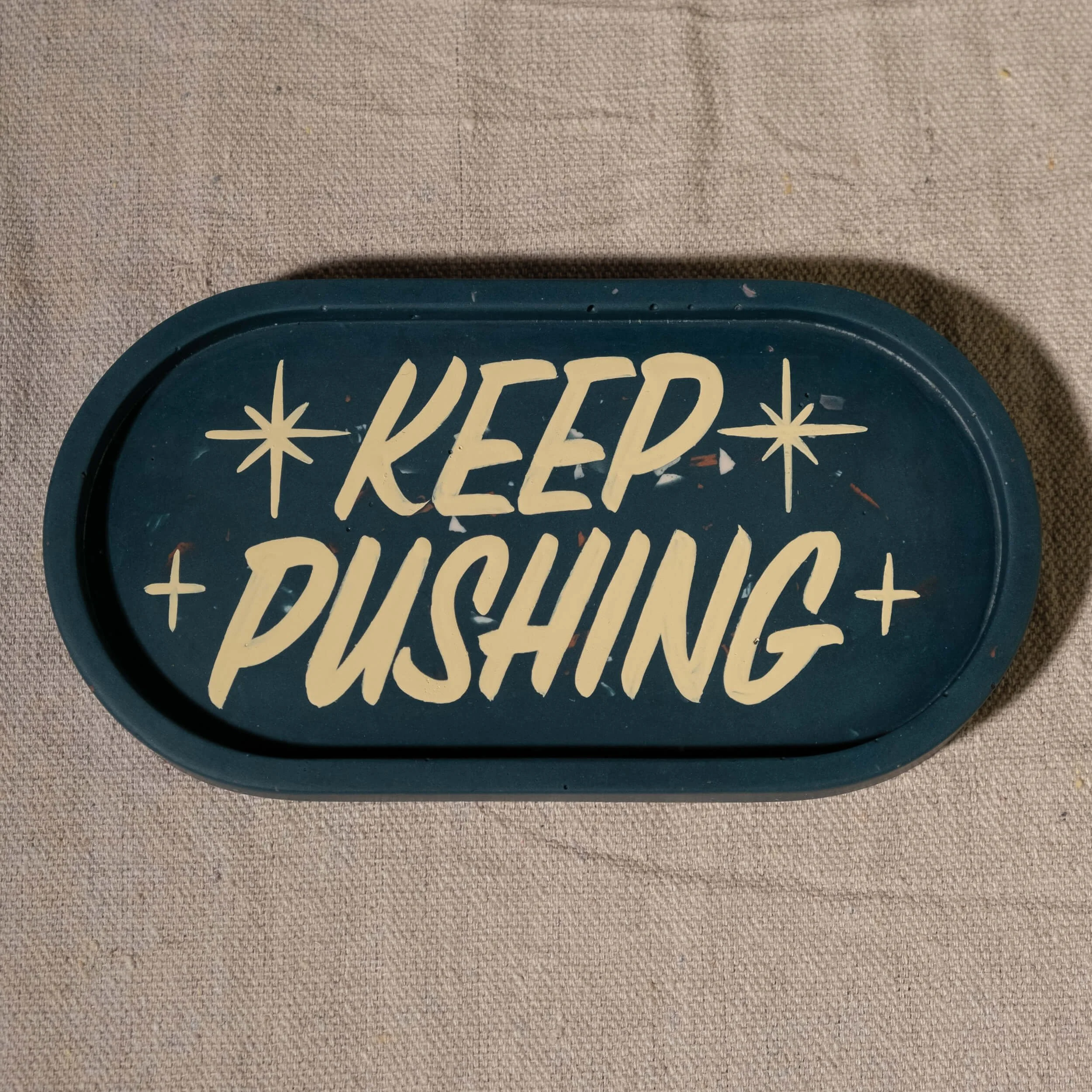 Tray Pill- Keep Pushing - Blue w- Ivory-2.jpg