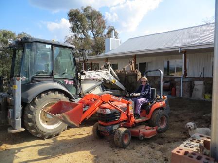 Nana Drives a Tractor