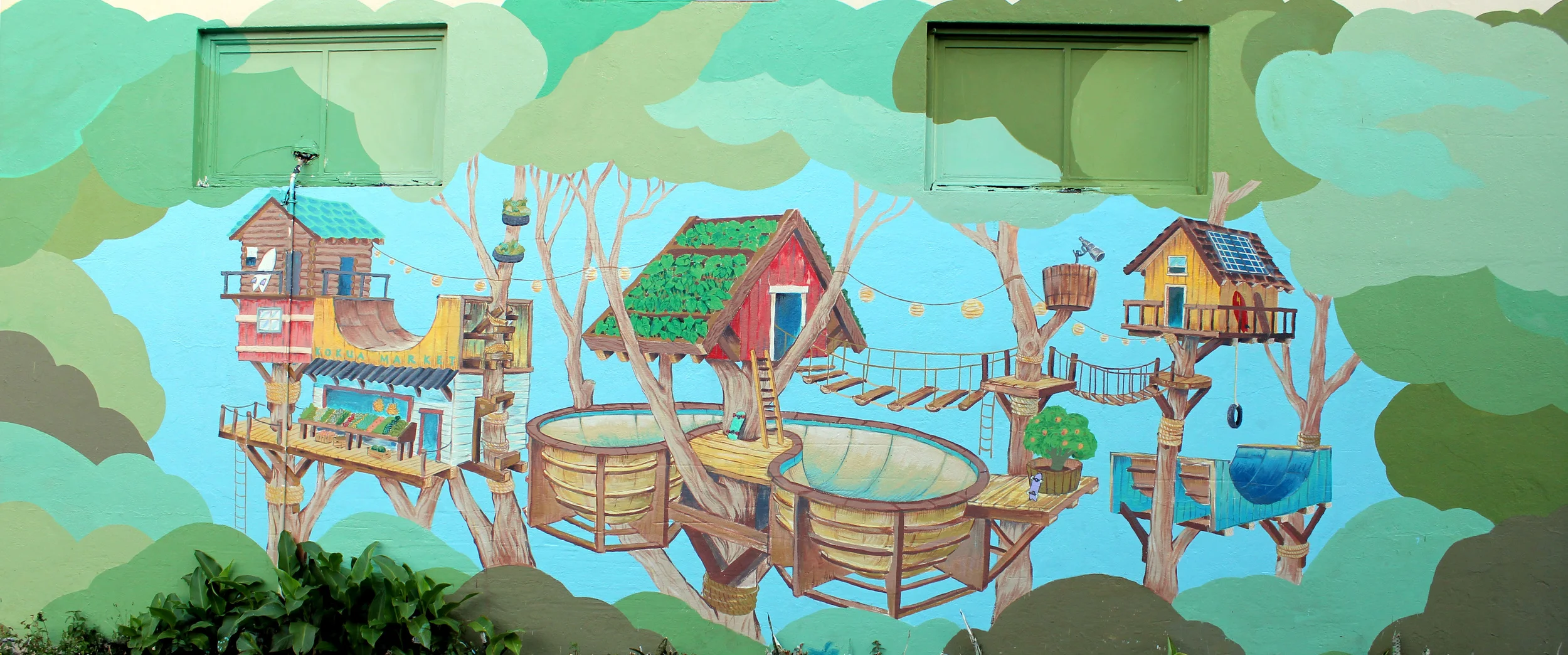Mural at Kokua Market