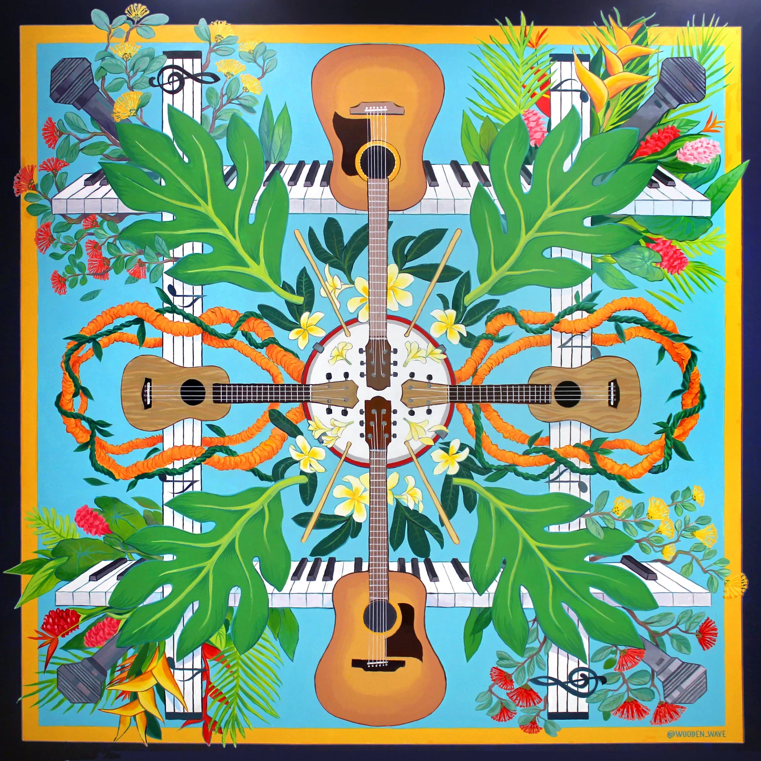 Murals — WOODEN WAVE