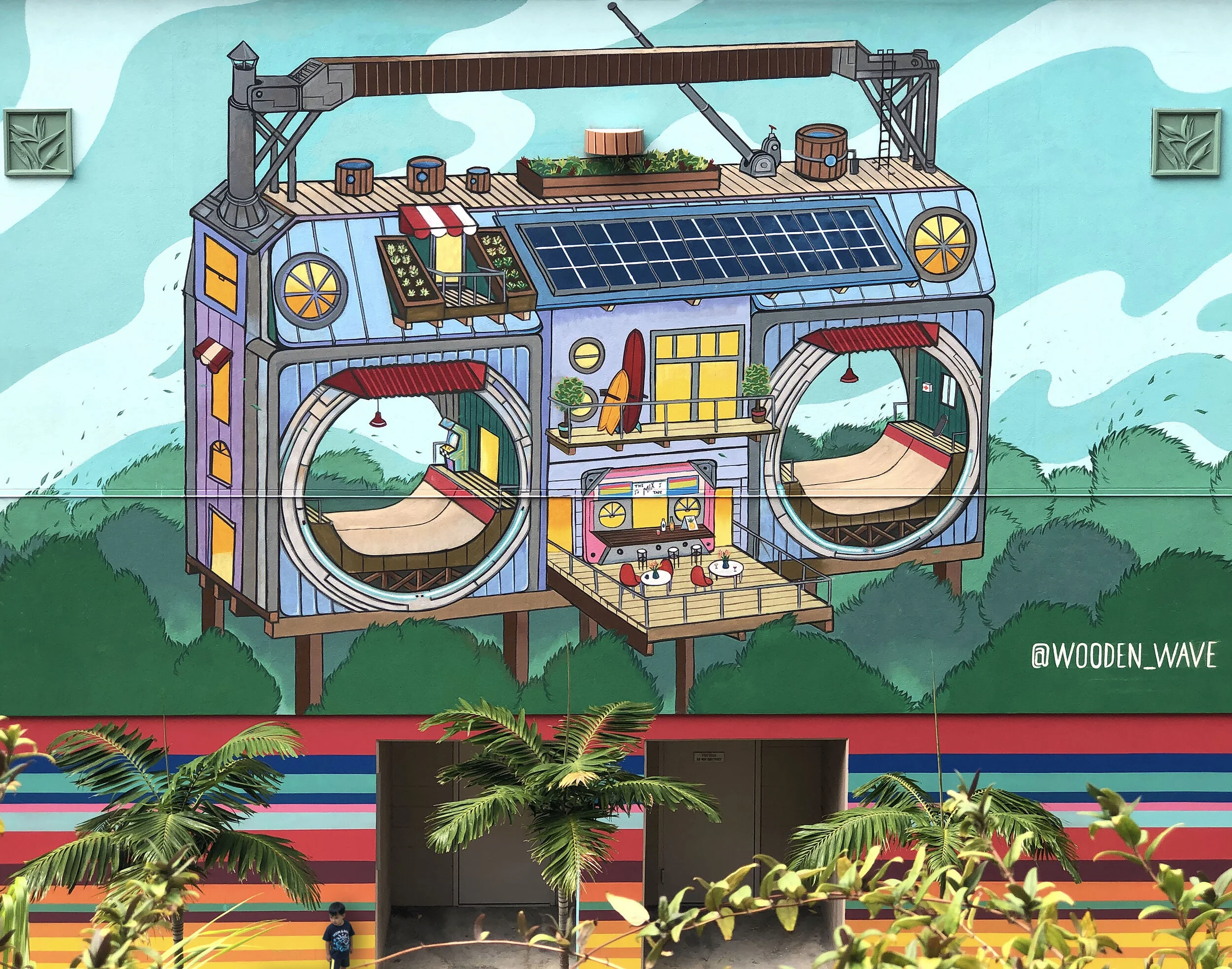 Boombox Treehouse Pow! Wow! Hawaii