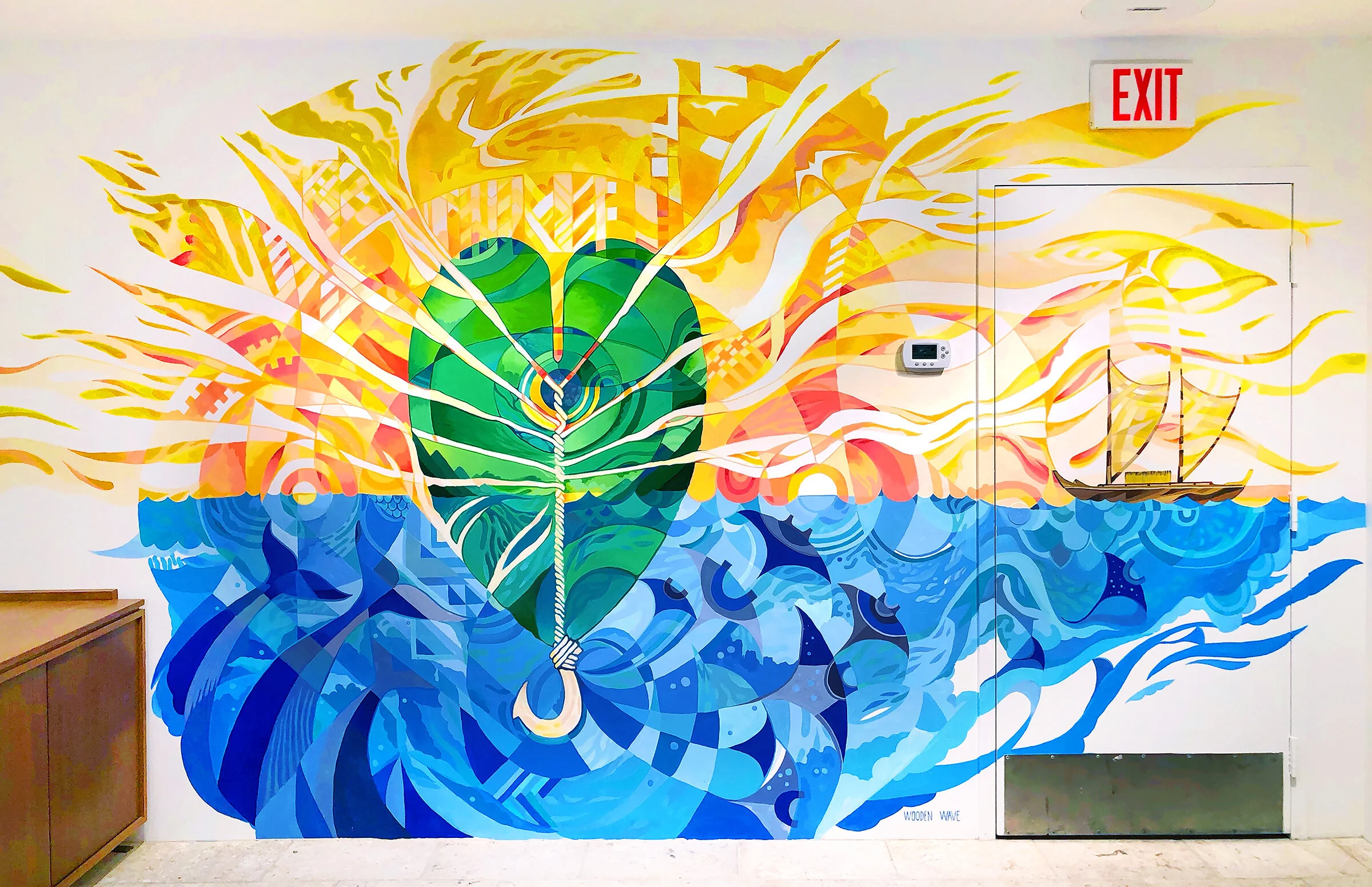 OluKai Retail Mural