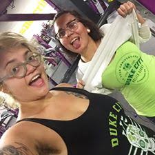 Tylina LaCochina and Black Mamba getting ready to crush the gym.