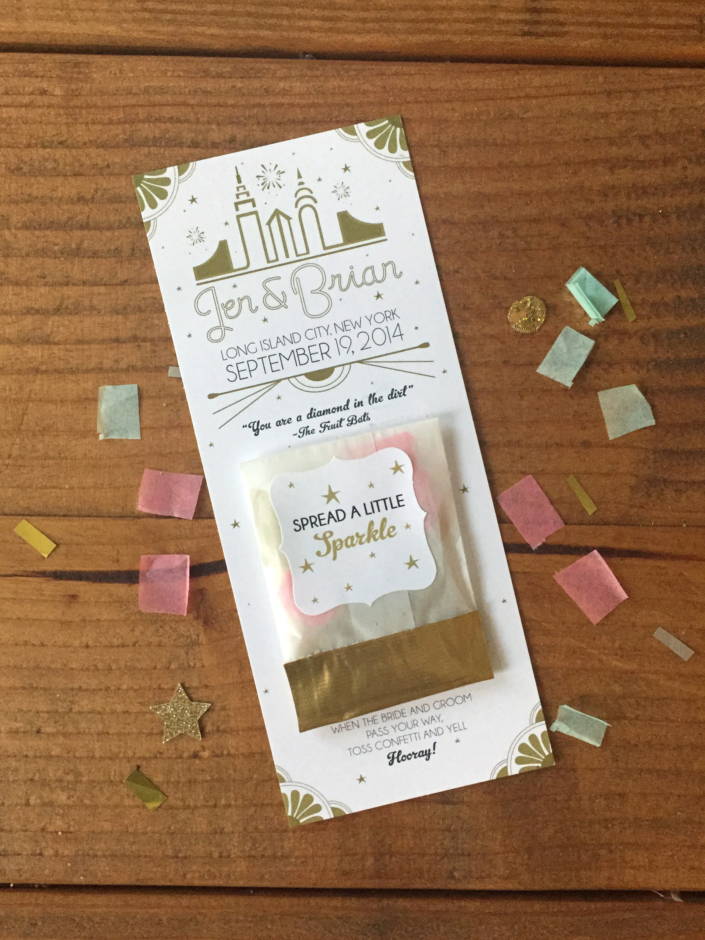 Confetti Toss Programs