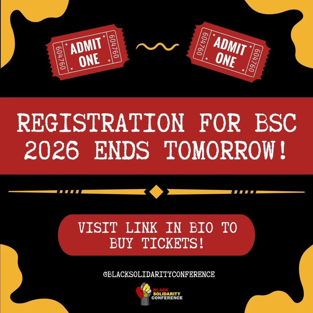 Registration for BSC 2026 ends tomorrow 1/2 at 11:59PM. 
Get your tickets before it&rsquo;s too late!!