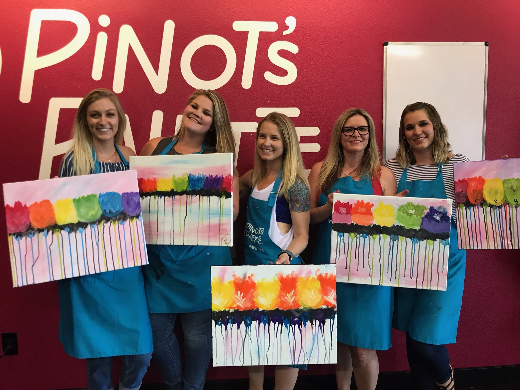 Families who paint together...