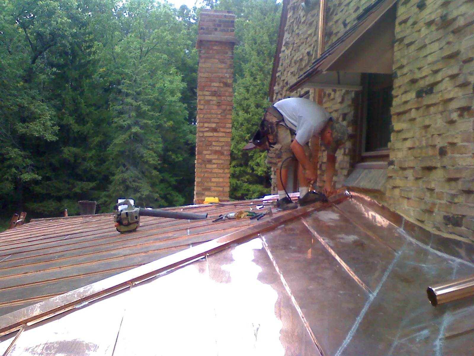 Copper Roofing and Flashing