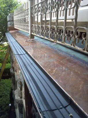 Copper Gutters