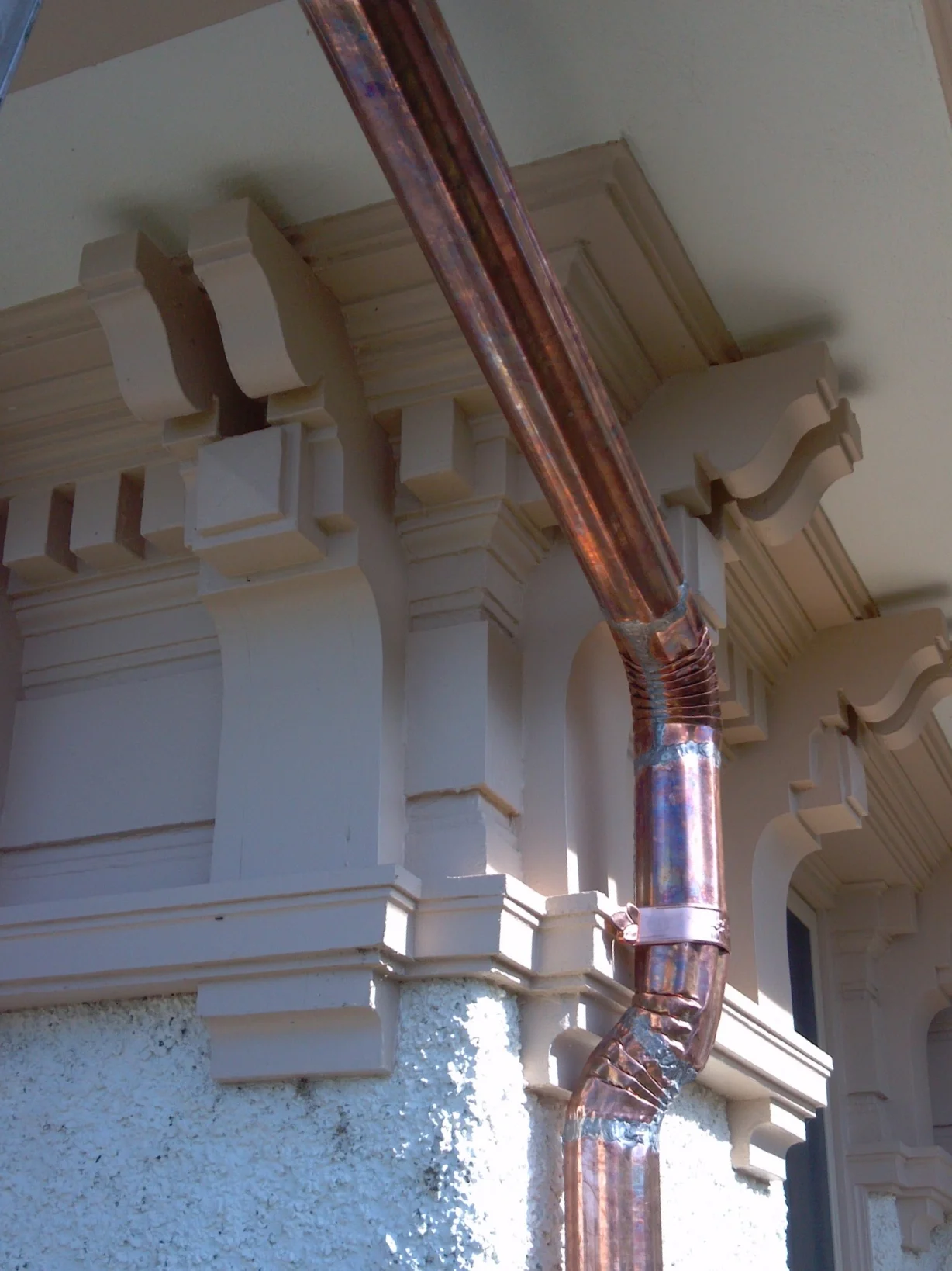 Copper Gutters