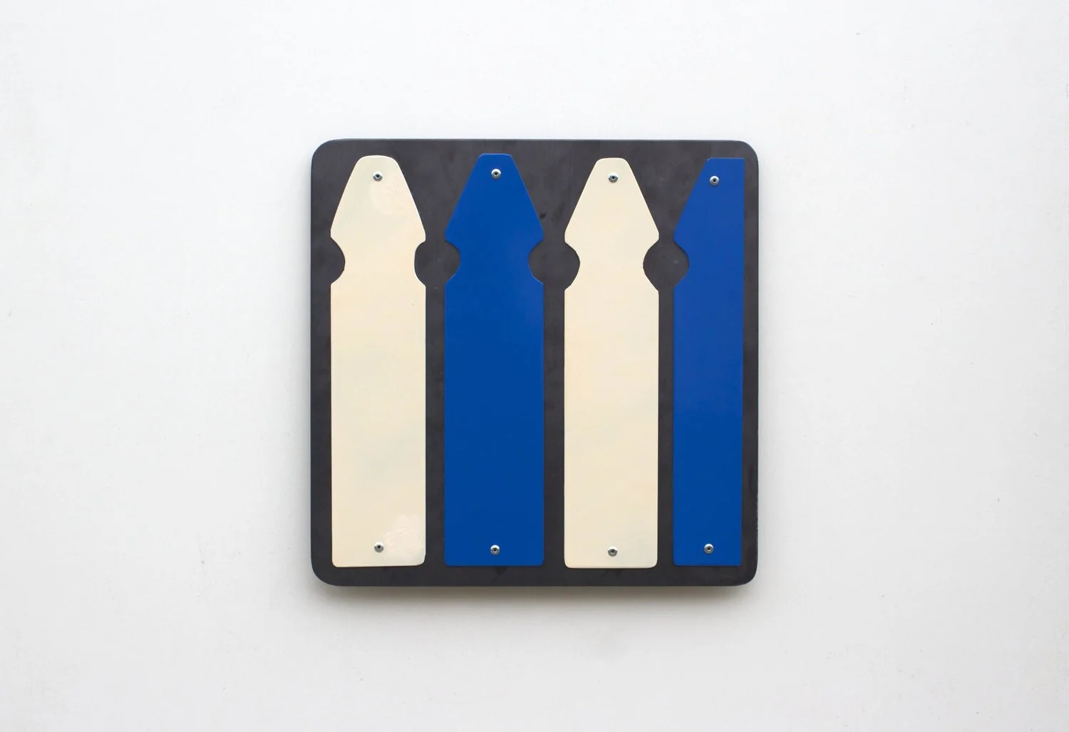  Tiles / 2018 / mild steel / 18” X 18” 