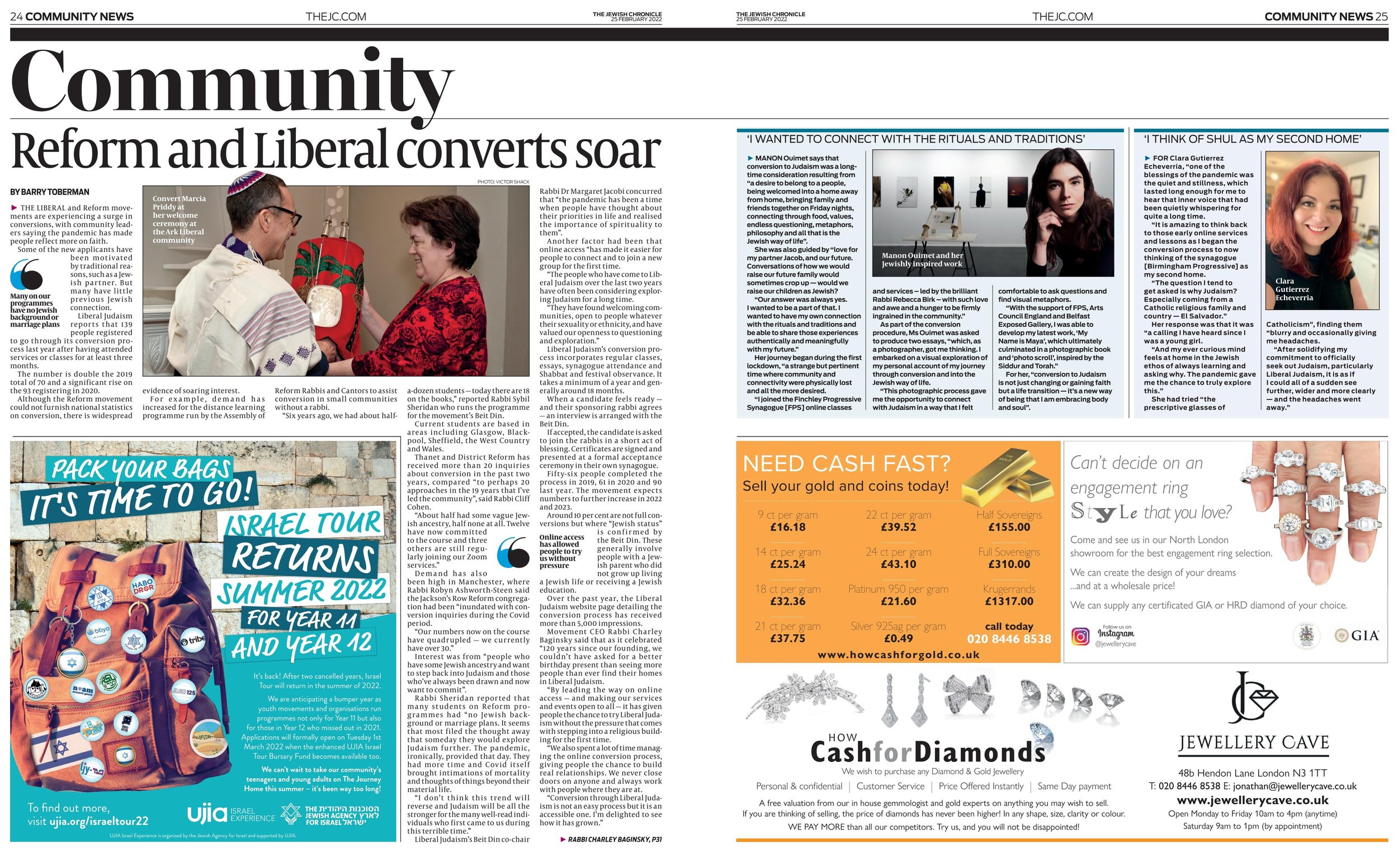 Jewish Chronicle, Feb 25 2022 (Copy)