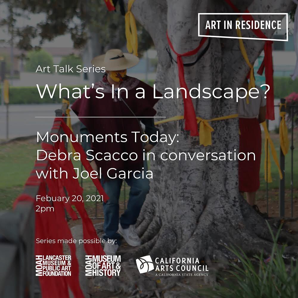 This Saturday I&rsquo;ll be in conversation with @debrascaccostudio as part of the @art_in_residence program in #tataviam #serrano lands to talk about decentralized forms of creative practice. 

DM for the registration link or head over to @art_in_re