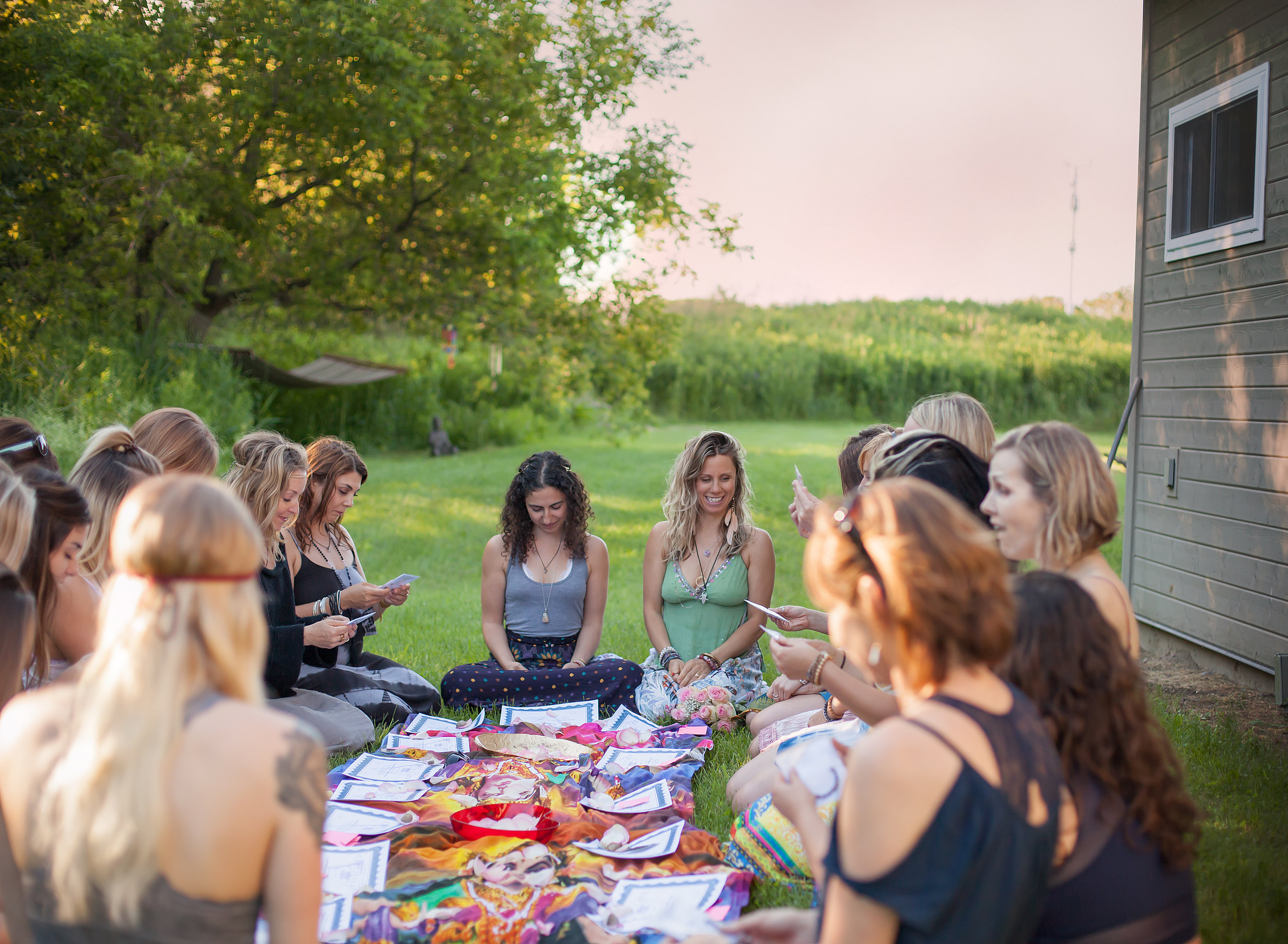 Goddess Flow Teacher Training Graduation Ceremony