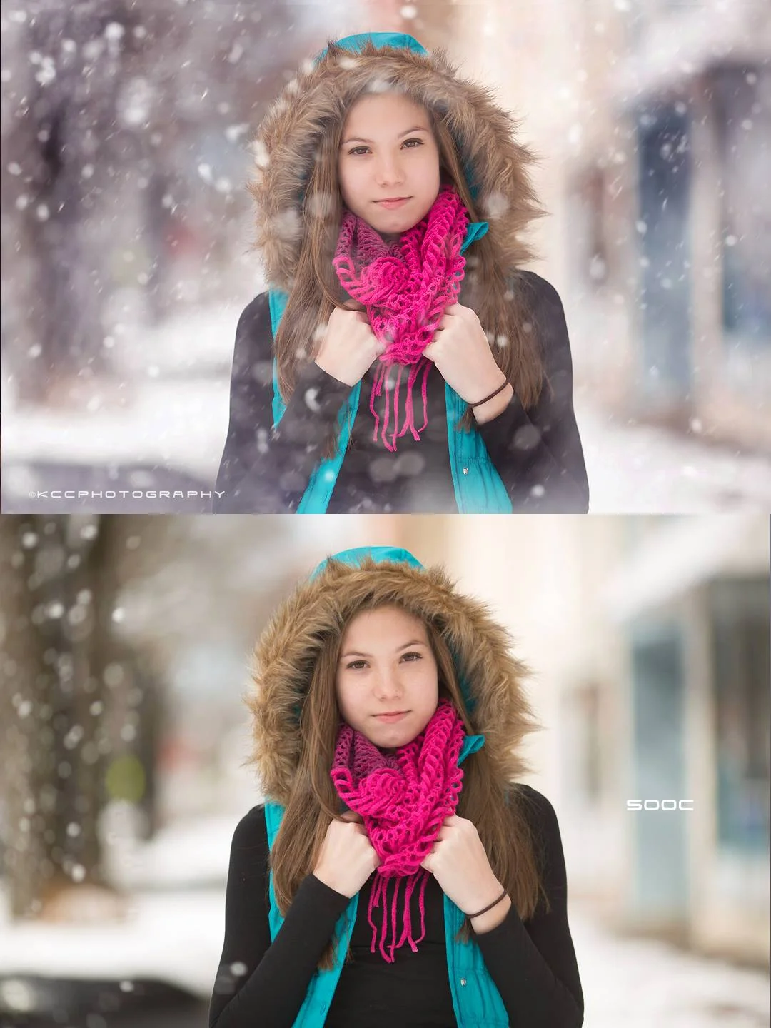 KCC Snow Photoshop Actions & Overlays
