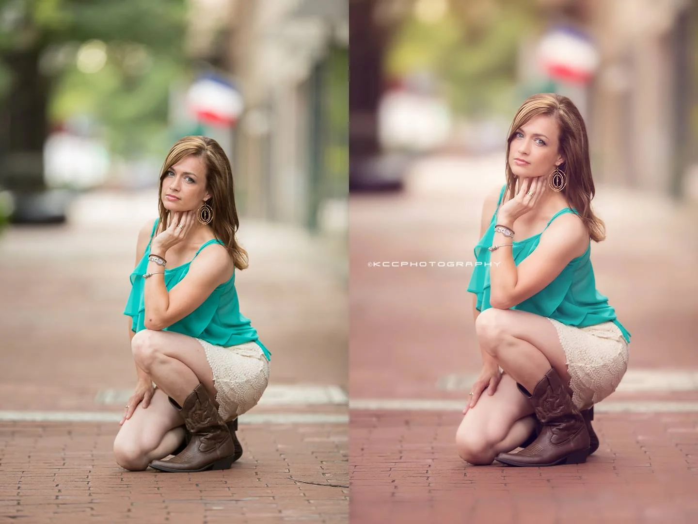 Choose the skin tone with these photoshop actions
