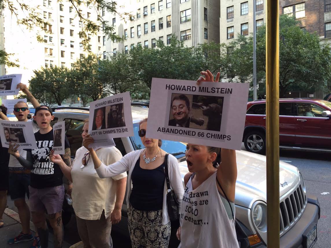 Activits demand Howard Milstein do the right thing. Source: Their Turn .