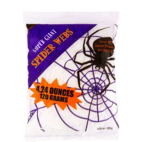 Just say no to polyester webs. Source .
